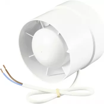 Sygonix SY-5233248 putkituuletin 230 V/AC 130 m³/h 100 mm valkoinen