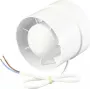 Sygonix SY-5233248 putkituuletin 230 V/AC 130 m³/h 100 mm valkoinen