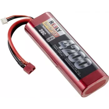Reely LiPo akku 7,4V 4200mAh 2S 20C hardcase T-plug RE-7851471