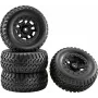 Reely RE-6622356 täydellinen rengassarja 1:10 Short Course Eraser (2 kpl)