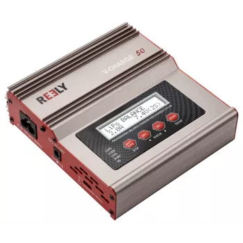 Reely V-Charge 50 monitoimilaturi 50W AC/DC LiPo NiMH NiCd Pb balancerilla RE-8264340