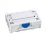 Tanos Systainer³ XXS 33 kuljetuslaatikko, ABS-muovi, 105 x 31,3 x 66 mm, pinottava, pölysuojattu 83000089