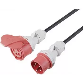 SYGONIX SY-5244050 säänkestävä jatkojohto 10m, 16A, IP44, musta