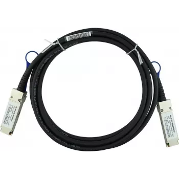 BLUELAN yhteensopiva Mellanox MCP1650-H02AE26 QSFP56 Direct Attach -kaapeli, 200GBASE-CR4, InfiniBand, 30AWG, 3 metriä MCP1650-H02AE26-BL