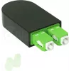 BLUELAN BlueOptics kuitu-loopback-sovitin OM5 50/125µm monimuoto SC/UPC duplex limetinvihreä keraaminen ferrule -40°C - +85°C (BOLBSCOM5)