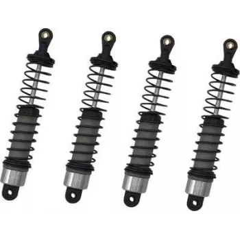 Reely RE-7409313 öljypaineiskunvaimennin (2 kpl, 1:10 RC, 93 mm, alumiini, sininen)