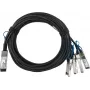 BlueOptics 02311MNX BlueLAN-yhteensopiva QSFP28 DAC -kaapeli 1 m 02311MNX-BL