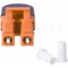 BLUELAN BlueOptics kuituloopback-adapteri OM2 LC/UPC Duplex keraaminen ferrule -40°C - +85°C (BOLBLCOM2)