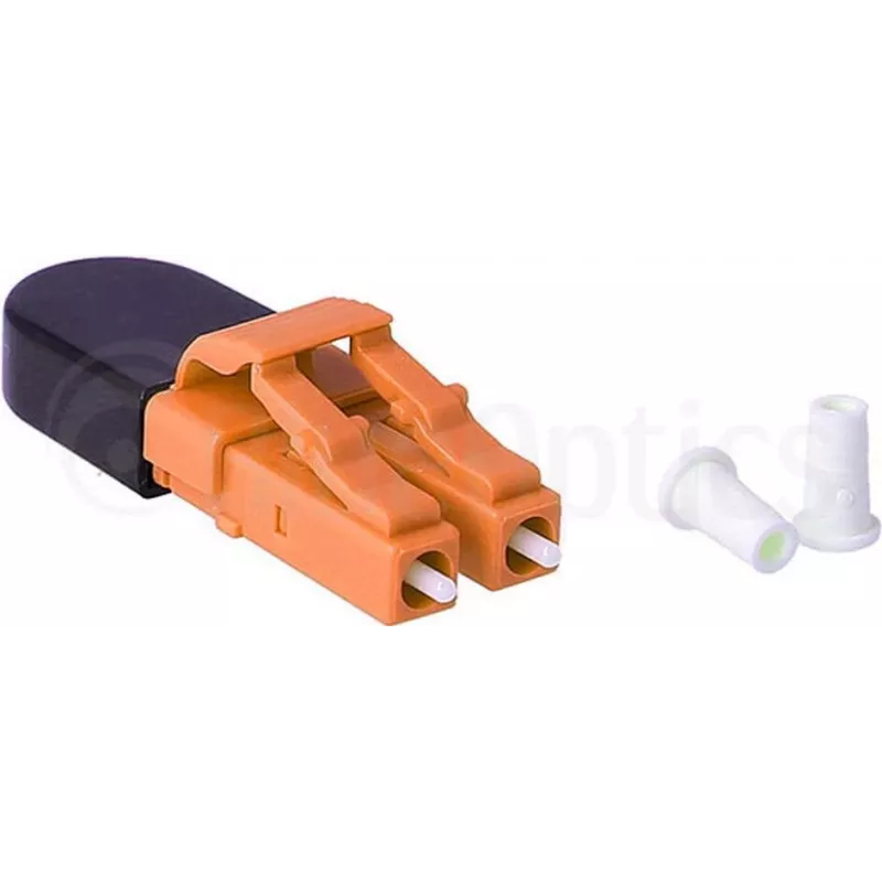 BLUELAN BlueOptics kuituloopback-adapteri OM2 LC/UPC Duplex keraaminen ferrule -40°C - +85°C (BOLBLCOM2)