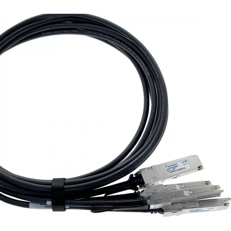 BlueLAN Juniper 720-095806 yhteensopiva 400G QSFP-DD Breakout DAC -kaapeli 2m AWG26