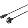 SYGONIX SY-5042738 virtajohto CEE 7/7 - IEC C13 2 m musta