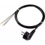 Sygonix SY-5043484 virtaliitäntäkaapeli musta 2,00 m