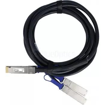 BlueLAN 200Gb/s QSFP56 - 2x100Gb/s QSFP56 Infiniband HDR Direct Attach Breakout -kaapeli, 3m, AWG26 (MCP7H50-H003R26-BL)