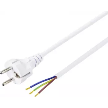 Sygonix SY-5043502 virtajohto CEE 7/7 - IEC C13 valkoinen 1,5 m