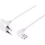 Sygonix SY-5043434 virtajohto CEE 7/16 - IEC C7 valkoinen 1,5 m