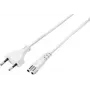 Sygonix SY-5044218 virtajohto valkoinen 1,8m Schuko - Schuko 16A