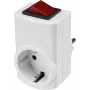 Sygonix SY-5045292 kytkettävä suko-adapteripistoke valkoinen