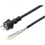 Sygonix SY-6029112 virtajohto CEE 7/7 - IEC C13 4,5 m musta