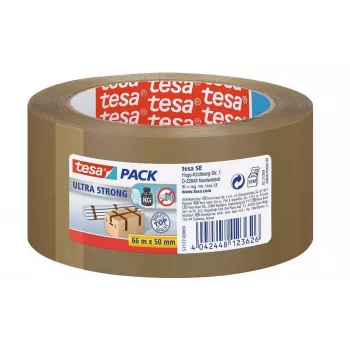 tesa ULTRA STRONG 57177 pakkausteippi ruskea 66 m x 50 mm 6 rullaa