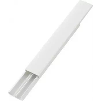 Sygonix SY-5045582 kaapelikanava 2 m x 30 mm x 11,2 mm valkoinen