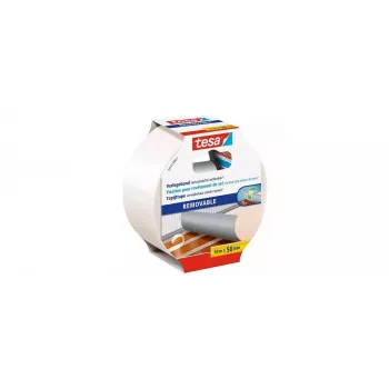 Tesa 55731 irrotettava lattianpäällysteiden teippisarja, 10 m x 50 mm, 6 rullaa, läpinäkyvä 55731-00500-11