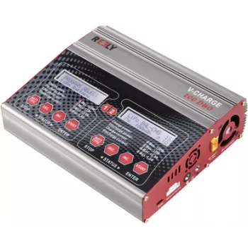 Reely V-Charge 200 Duo monitoimilaturi 12V, 230V 10A NiMH, LiPo, LiIon, LiHV, lyijy-kalsium, lyijy-happoakuille (RE-7764834)