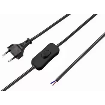 Sygonix SY-5044224 IEC C13 virtajohto virtakytkimellä, 1,5 m, musta