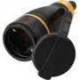 Sygonix SY-6618484 Schuko-turvaliitin TPE PC 250 V/AC musta oranssi IP44
