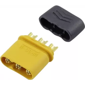 Reely MR30 servo-liitin uros 3-pin 30A 500V RC-malleihin drooneihin RE-6767715