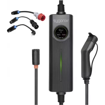 Sygonix mobiili latausasema Type 2 Mode 2 16 A 1 liitäntä 11 kW (SY-5479632)