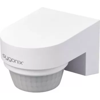 Sygonix SY-6733030 seinäpinta-asennus-PIR-liiketunnistin 240° rele valkoinen