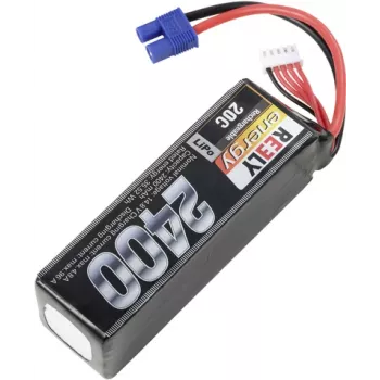 Reely LiPo akkupaketti 14,8V 2400mAh 4S 20C Softcase EC3 RE-7853466