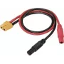 Reely latauskaapeli XT60 naarasliitin 2x 4mm banaaniliittimeen 30cm RE-7104525