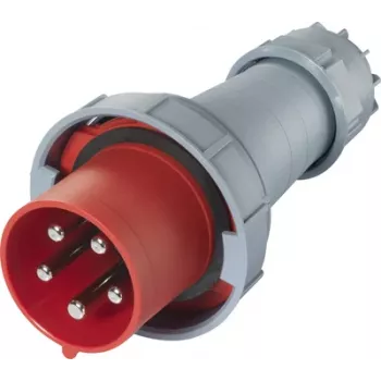 Sygonix SY-6790588 CEE-pistoke 125 A 5-napainen 400 V/AC IP67 punainen