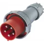 Sygonix SY-6790588 CEE-pistoke 125 A 5-napainen 400 V/AC IP67 punainen