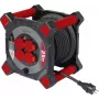 Sygonix SY-10236123 kaapelikela 25m 4 pistorasiaa Schuko musta