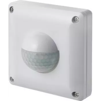 Sygonix SY-4755364 uppoasennettava PIR-liiketunnistin 190° Triac valkoinen IP65