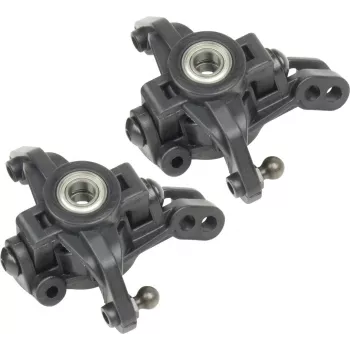 Reely RE-7083027 akselintapin sarja Rhino 2:lle (2 kpl, musta)