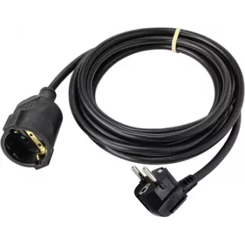 SYGONIX SY-4872632 jatkojohto 16 A musta 3,00 m