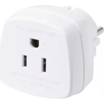 Sygonix SY-7062426 matkasovitin US–Schuko maadoitettu (SY-7062426)