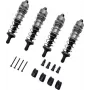 Reely RE-7414221 iskunvaimenninsarja (2 kpl, alumiini, öljytäytteinen, 90 mm, sininen)