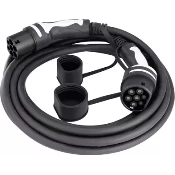 Sygonix SY-5836548 Type 2 – Type 2 EV-latauskaapeli 7 m 11 kW 20 A 3-vaiheinen IP65 musta