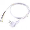 Sygonix SY-5043486 virtaliitäntäkaapeli CEE 7/7 - IEC C13 valkoinen 1,5 m