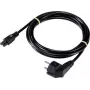 Sygonix SY-5043498 kannettavan tietokoneen virtajohto 3m musta Schuko - IEC C5