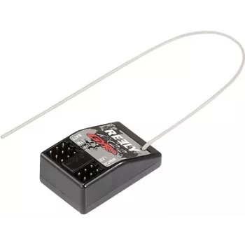 Reely RX2+2 GYRO 4-kanavainen gyro-vastaanotin 2,4 GHz JR/Futaba liitäntäjärjestelmä RE-9146817