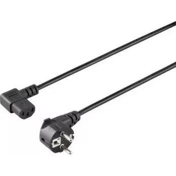 Sygonix SY-5042718 kylmälaiteliitäntäkaapeli CEE 7/7 - IEC C13, 1,5 m, musta