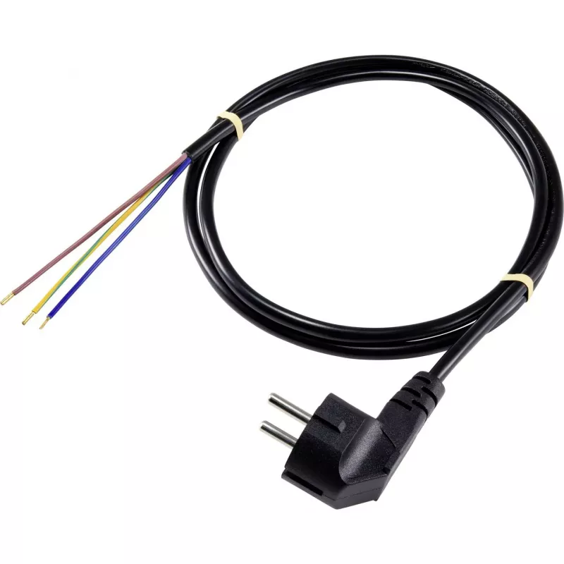 Sygonix SY-5043466 virtajohto CEE 7/7 - IEC C13 5m musta