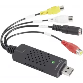 Renkforce RF-VC-120 videokaappari videonkäsittelyohjelmistolla, Plug and Play (RF-5044660)
