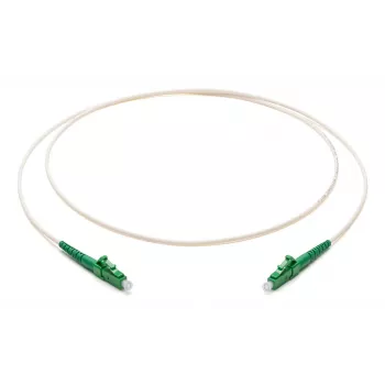 Corning LC/APC - LC/APC Single-Mode OS2 Simplex kuitu-patchkaapeli, 2,0 mm, valkoinen, 20 m F222201J1Z20020M