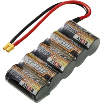 Reely NiMH akku 6 V 3700 mAh 5x Sub-C Side-by-Side XT30 (RE-7853241)
